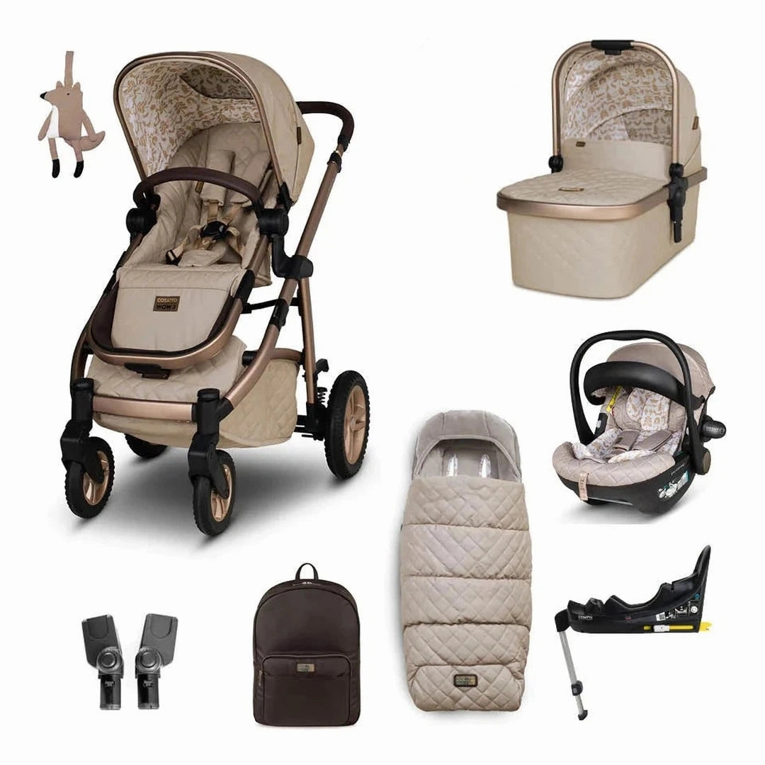 Cosatto Wow 3 Pram and Pushchair - Whisper