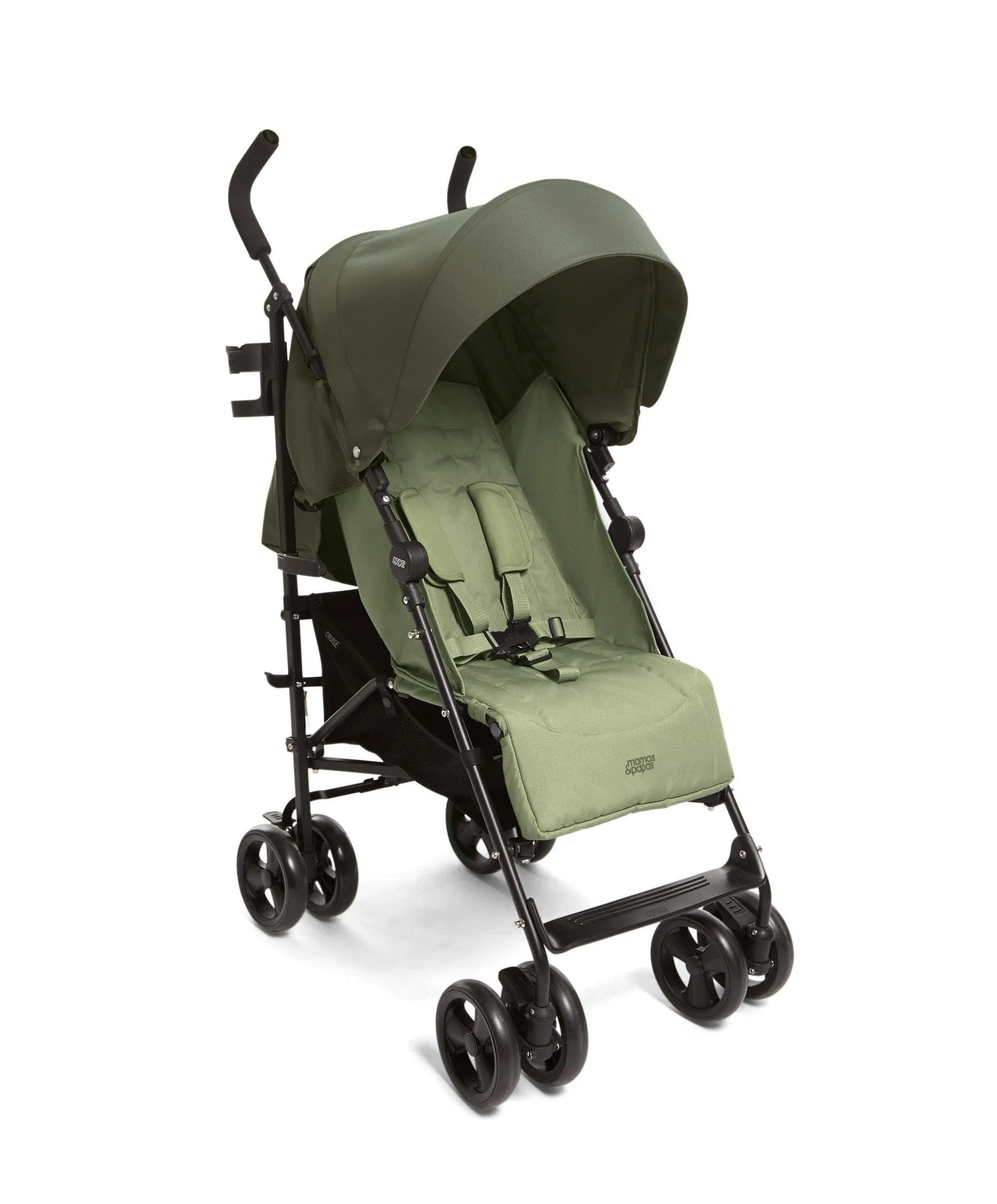 Cruise Buggy & Footmuff Bundle - Green/Black