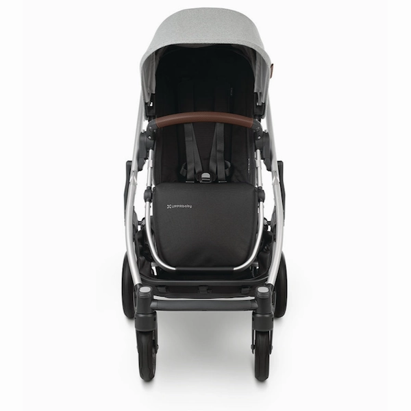 Cruz V2 Stroller - Stella Light Grey | Silver Frame | Chestnut Leather