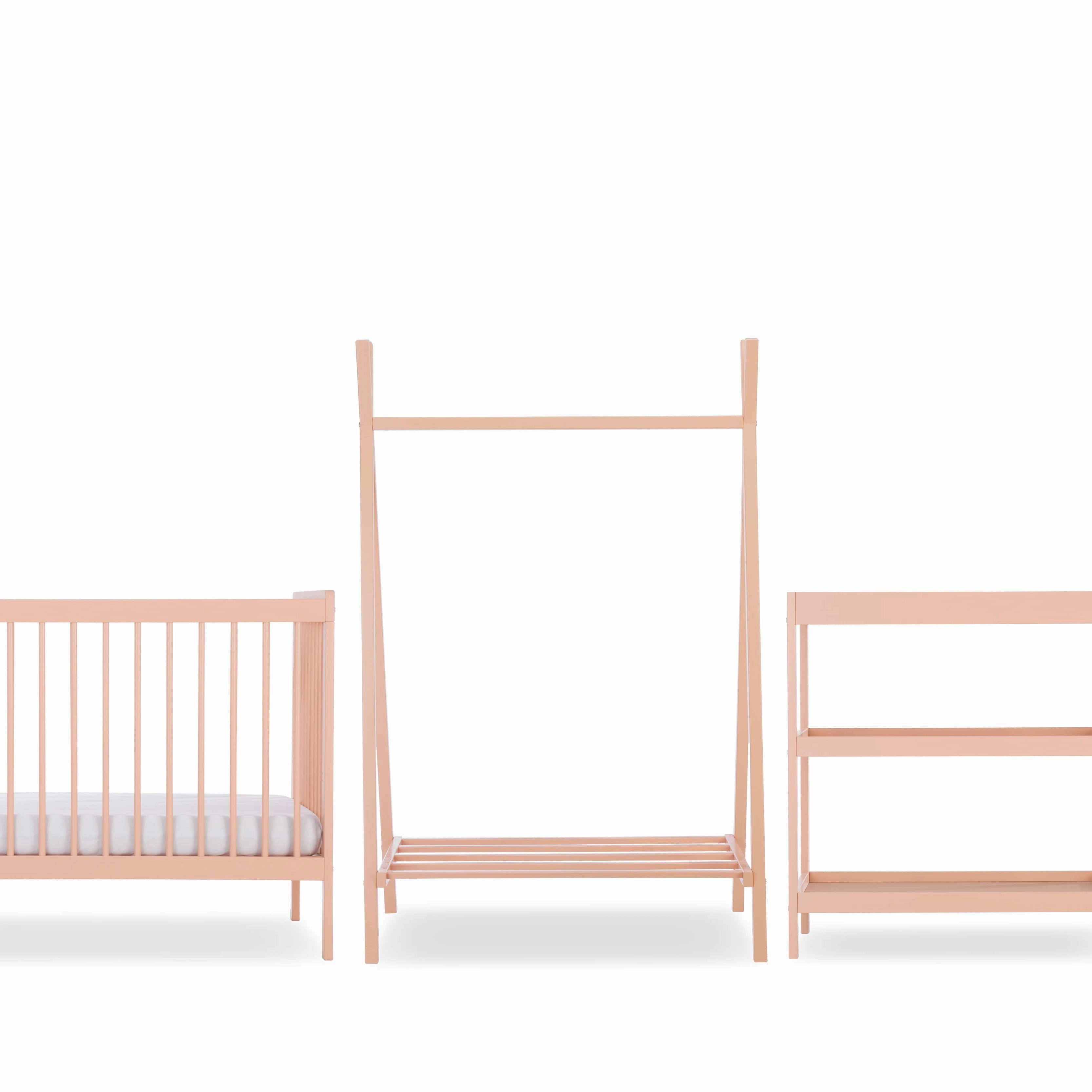 CuddleCo Nola 3 Piece Room Set - Soft Blush
