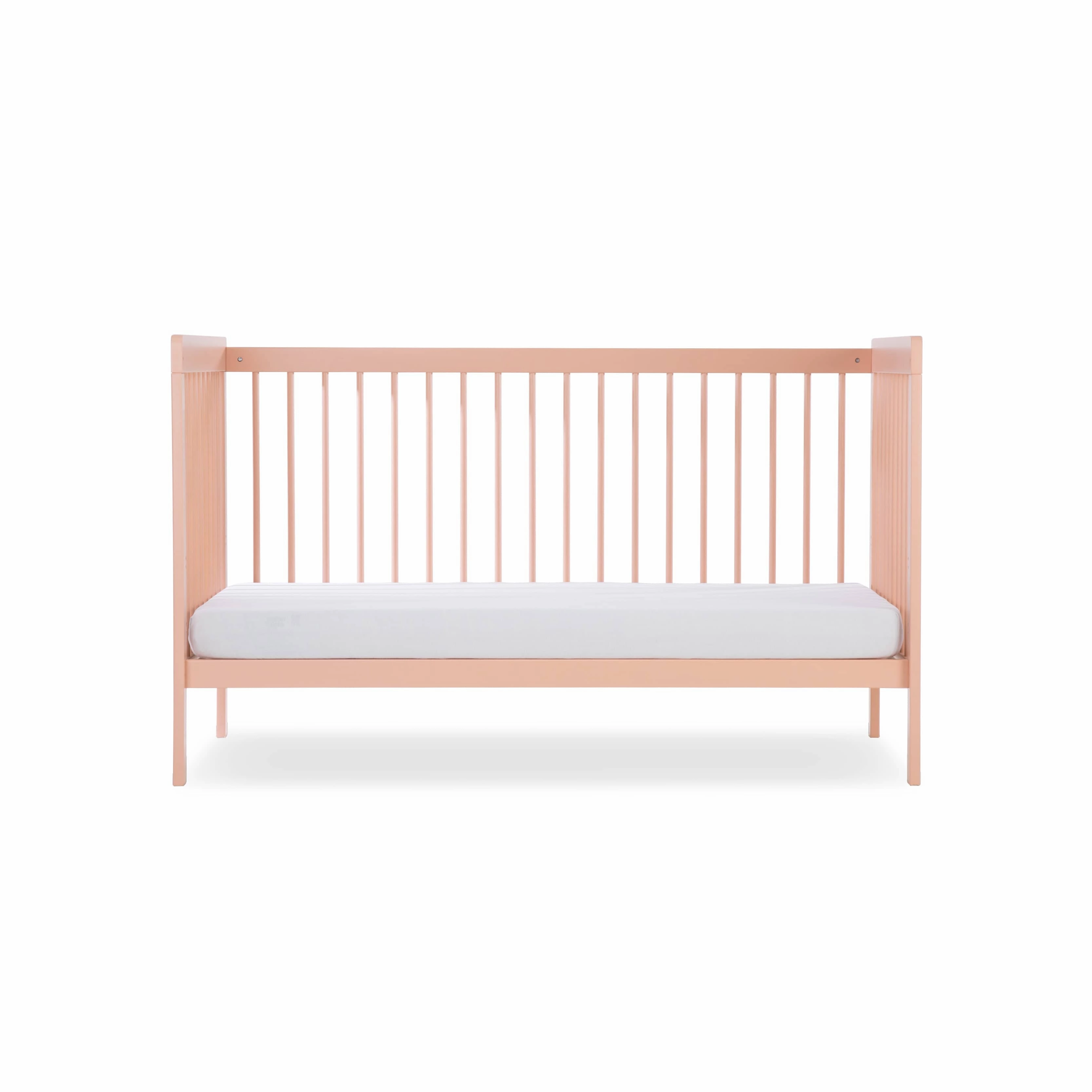 CuddleCo Nola Cot Bed - Soft Blush