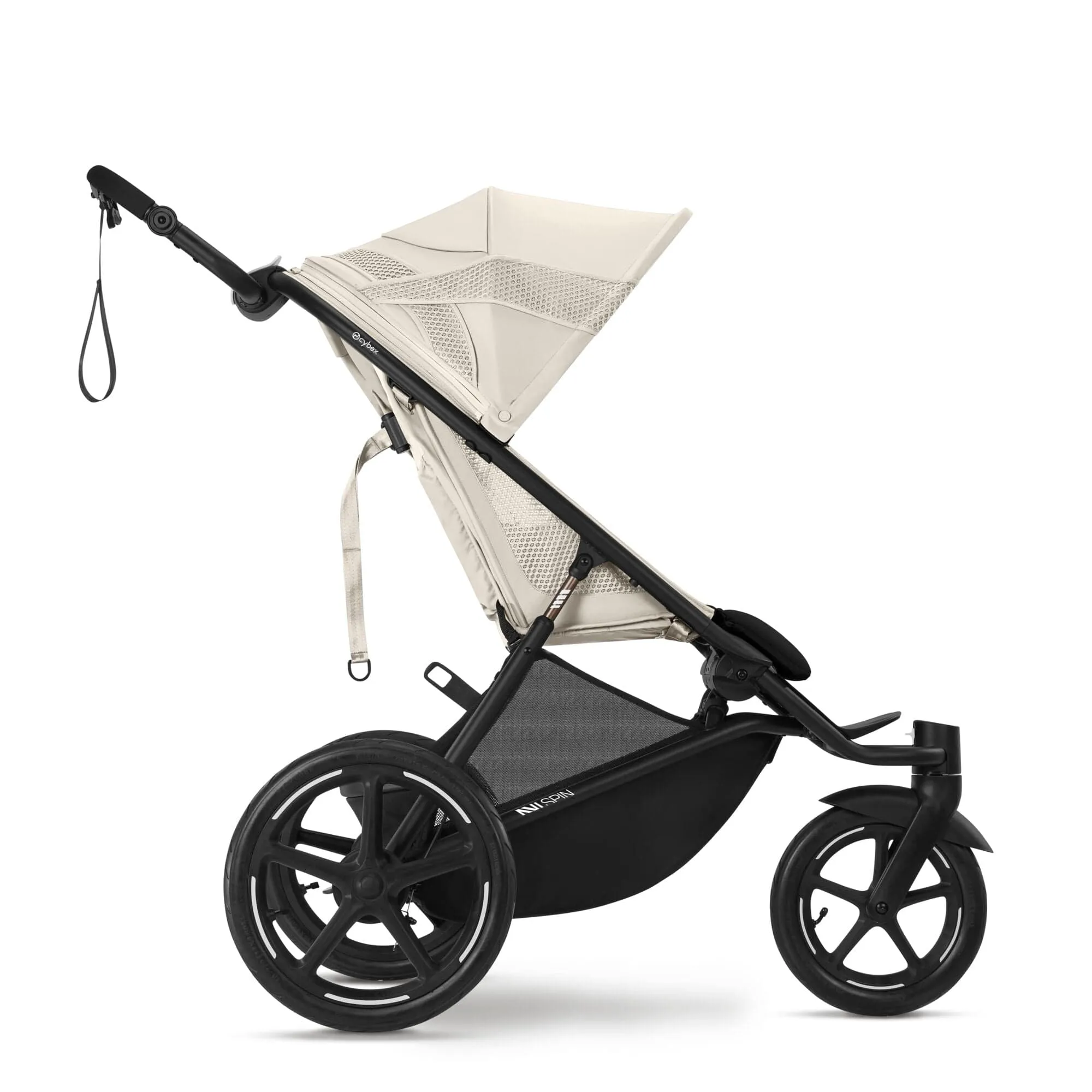 Cybex AVI Spin, Aton B2 Travel System - Seashell Beige