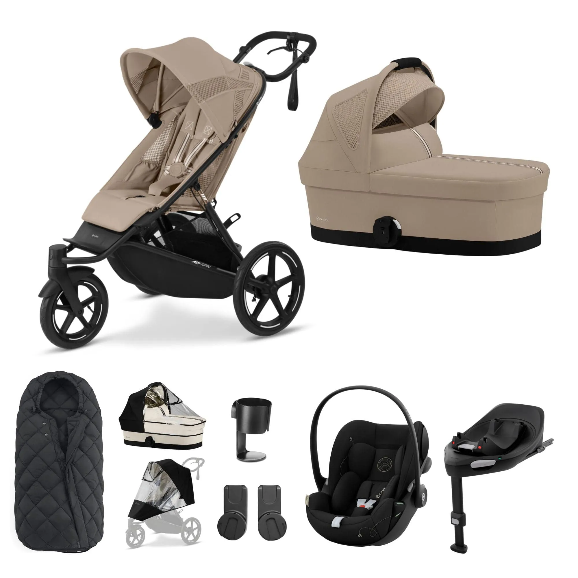 Cybex Avi Spin Luxury Kit - Almond Beige