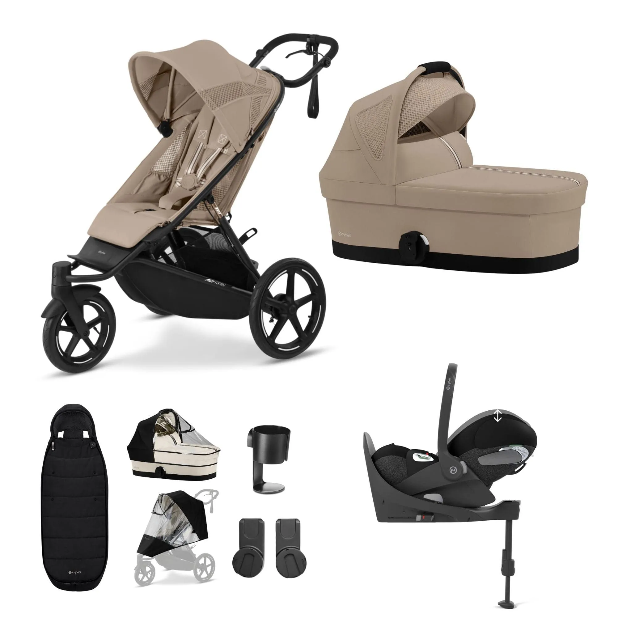Cybex Avi Spin Luxury Kit - Almond Beige