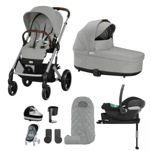 Cybex Balios S Lux Comfort Bundle - Silver/Stone Grey
