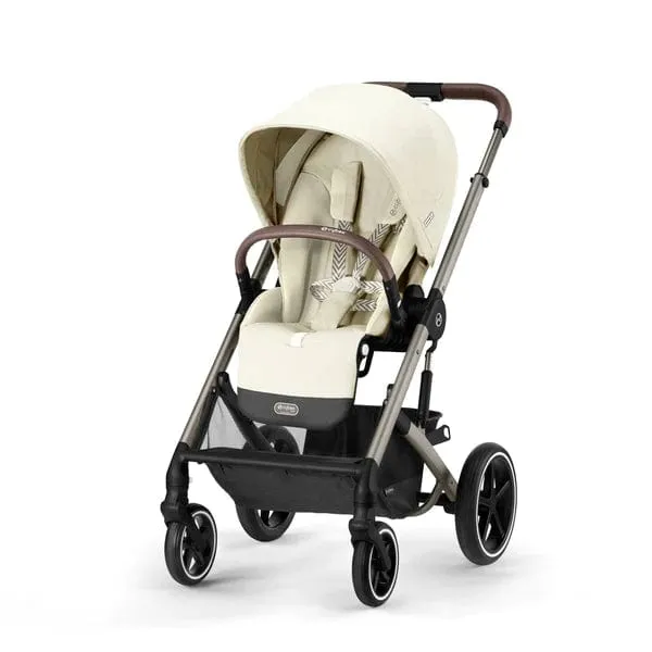 Cybex Balios S Lux Essential Bundle - Taupe / Seashell Beige