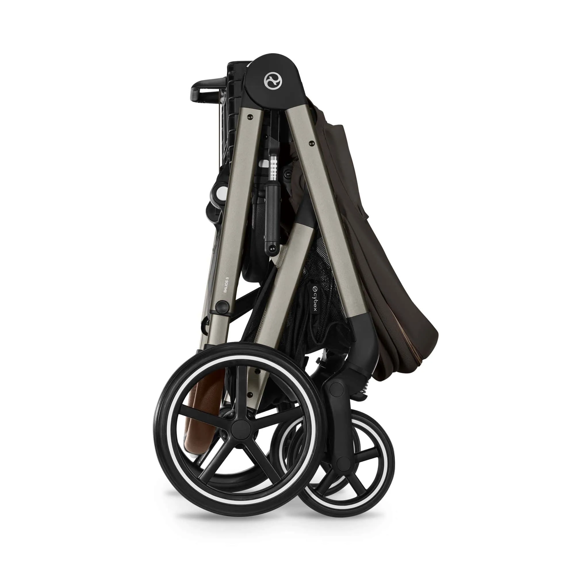Cybex Balios S Lux Luxury Aton B2 Bundle - Taupe / Chocolate Brown