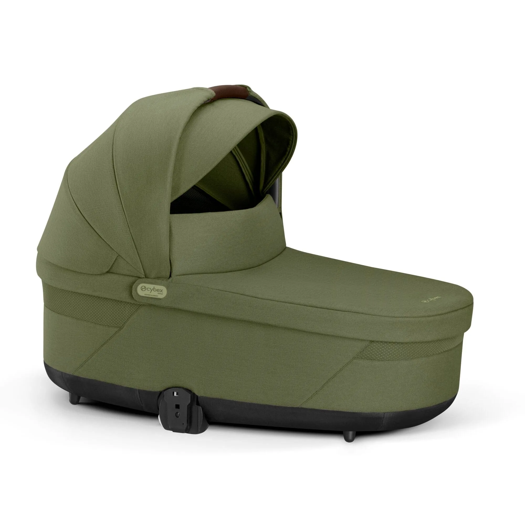 Cybex Balios S Lux Luxury Aton B2 Bundle - Taupe / Moss Green