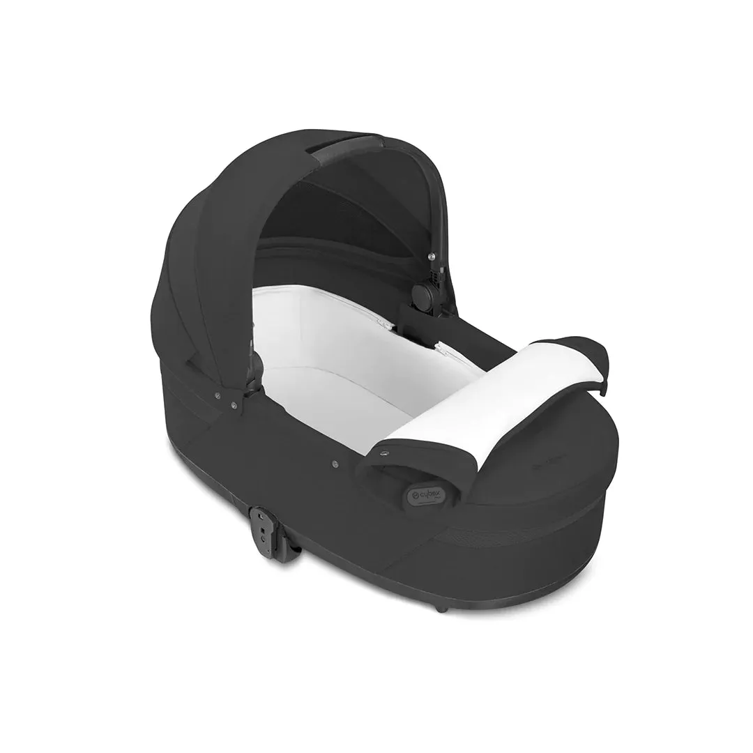 Cybex Balios S Lux Pushchair Luxury Bundle - Moon Black