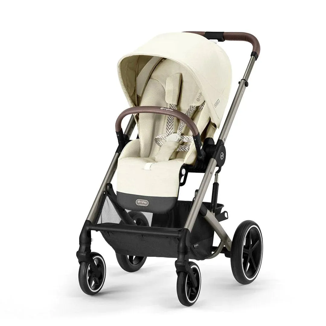 Cybex Balios S Lux Pushchair Luxury Bundle - Seashell Beige