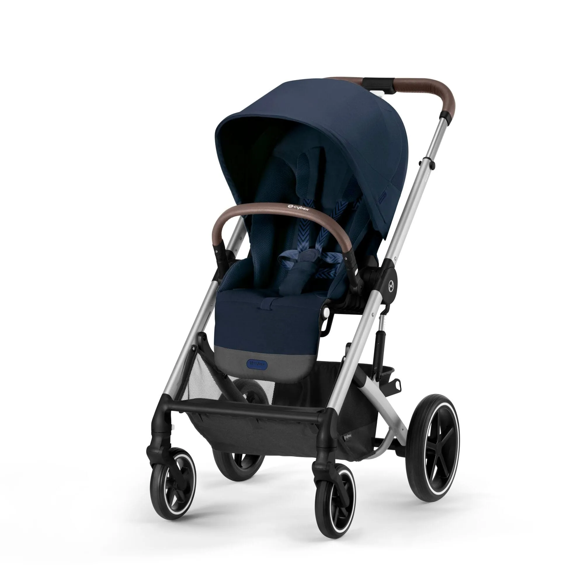 Cybex Balios S Lux Pushchair - Silver / Ocean Blue