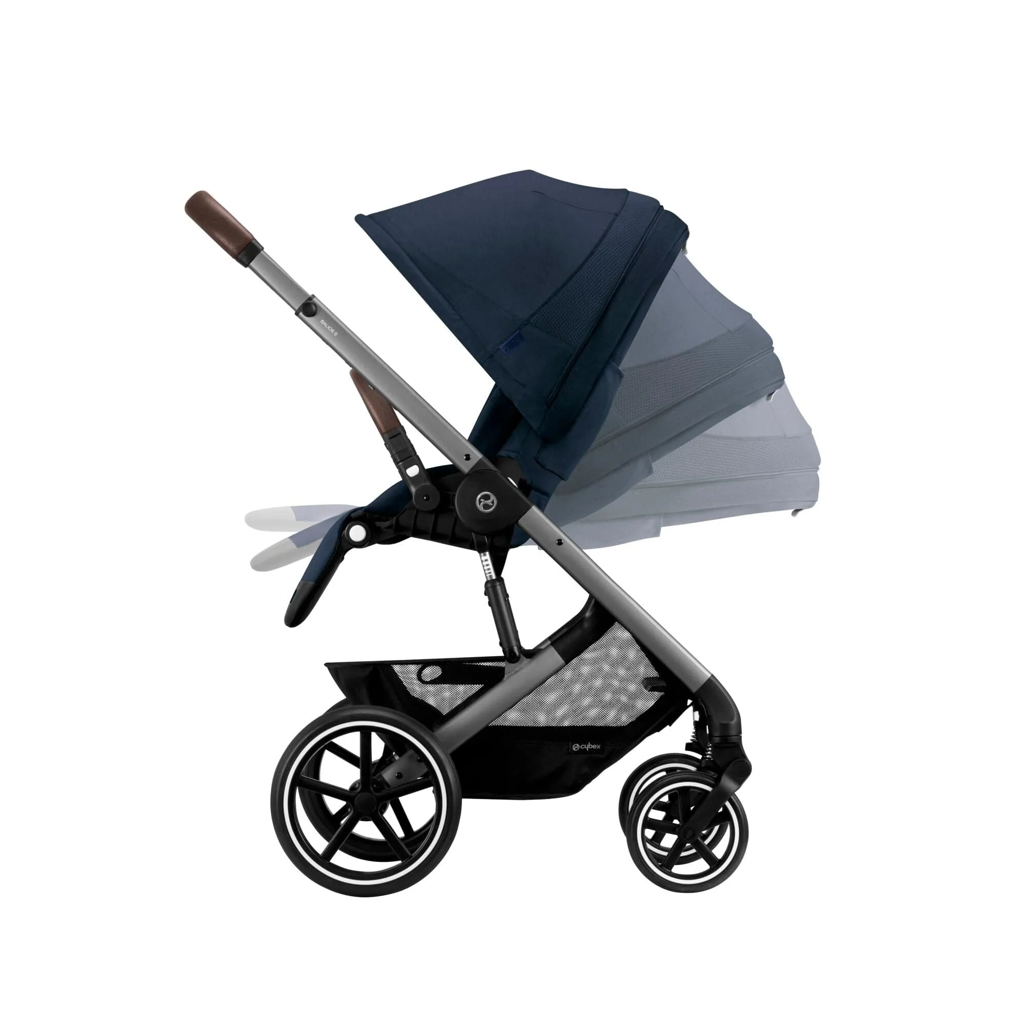 Cybex Balios S Lux Pushchair - Silver / Ocean Blue