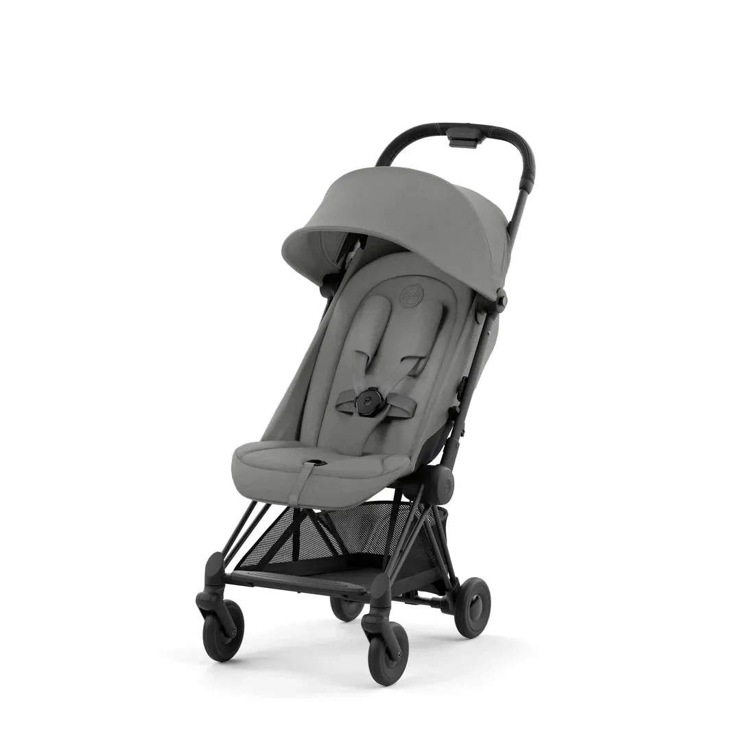 Cybex Coya Matt Black Frame Pushchair