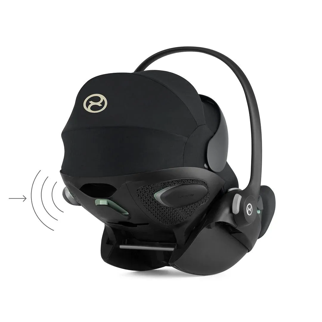 Cybex, e-Gazelle S 11 Piece Cloud G i-Size Bundle, Moon Black