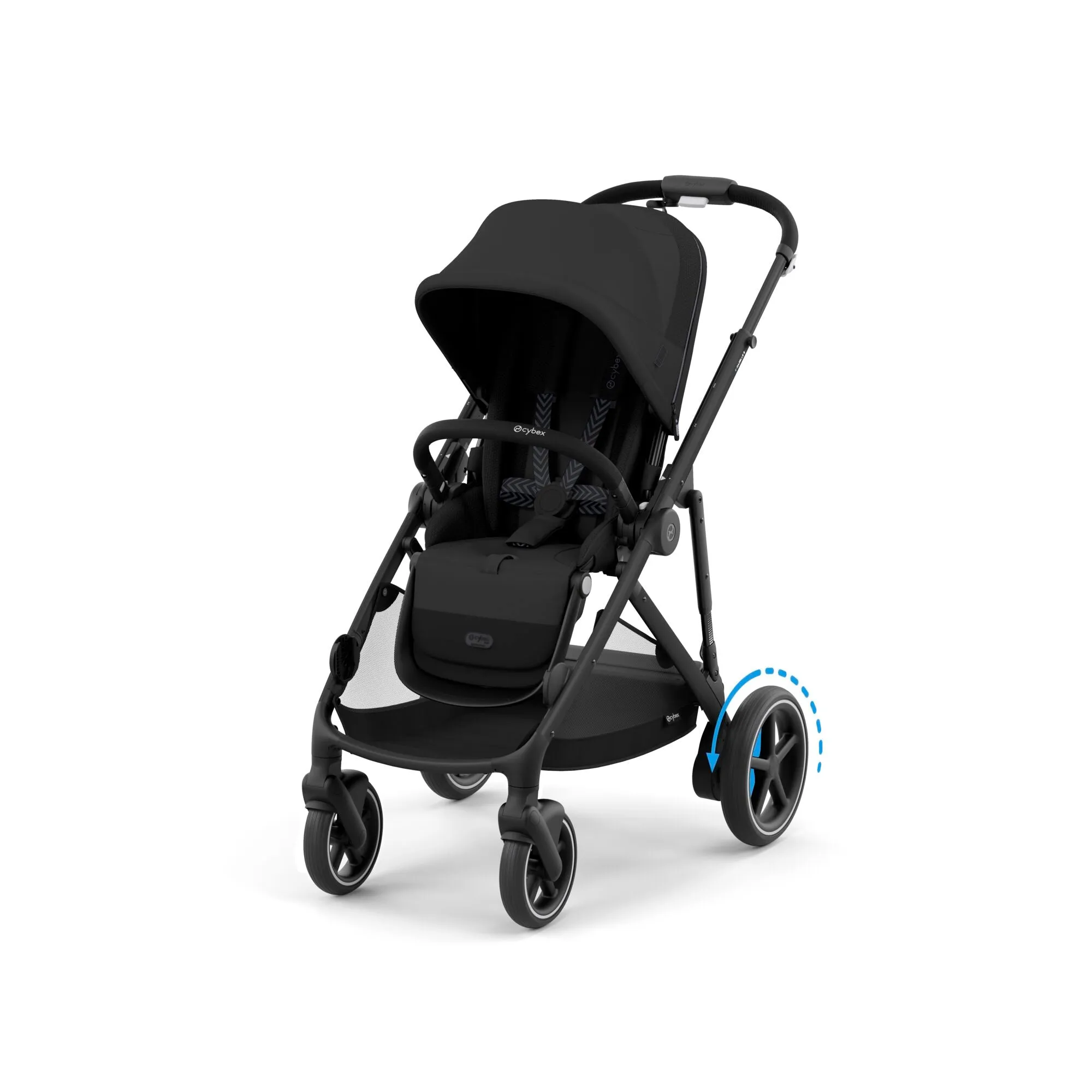 Cybex, e-Gazelle S 11 Piece Cloud T i-Size Bundle, Moon Black