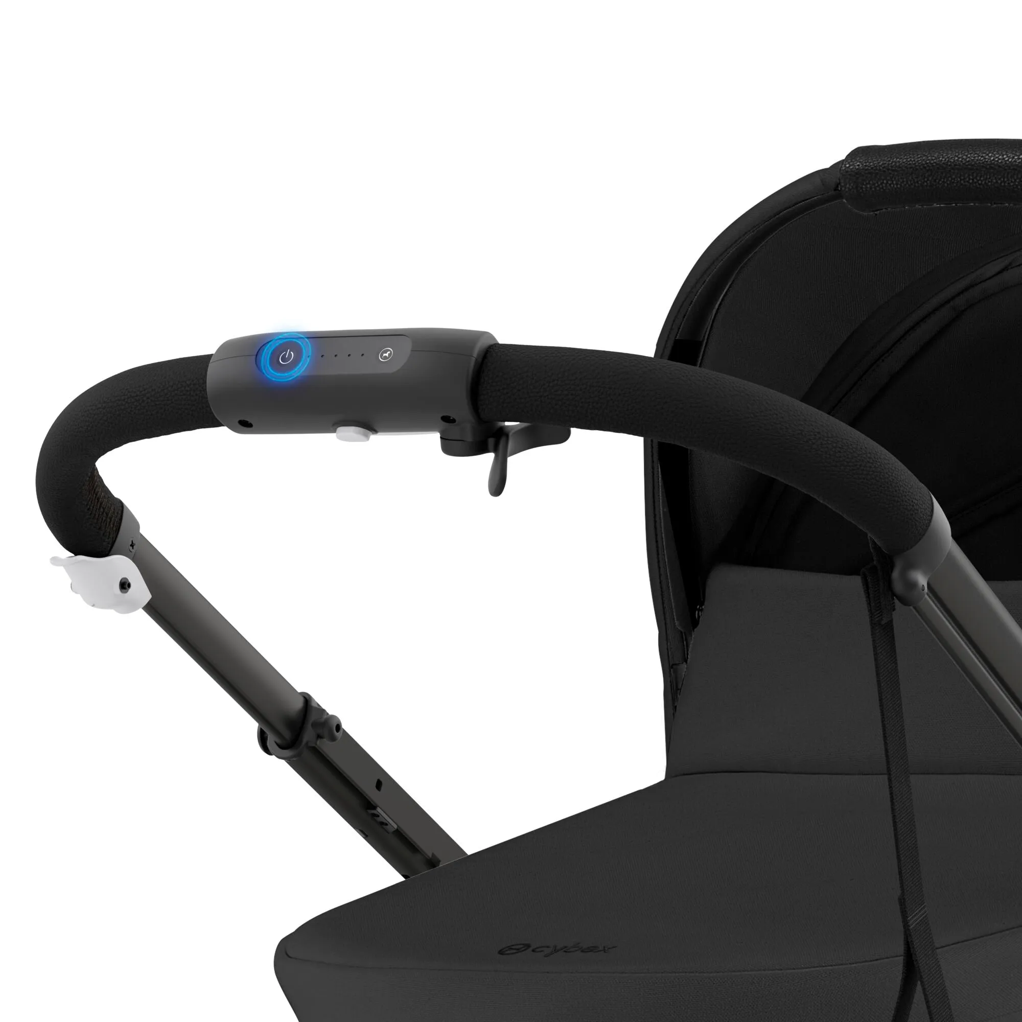 Cybex, e-Gazelle S 11 Piece Cloud T i-Size Bundle, Moon Black