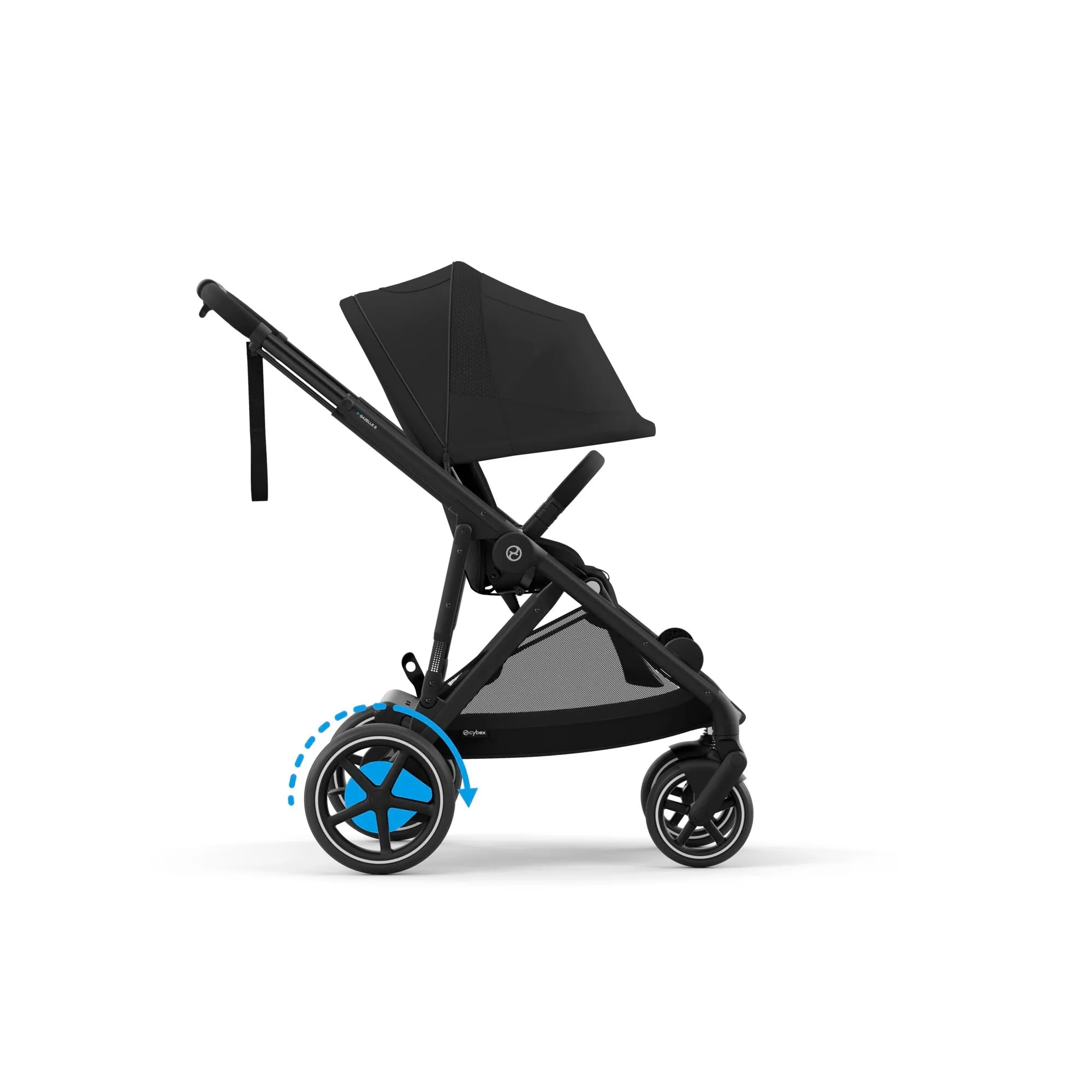 Cybex, e-Gazelle S 11 Piece Cloud T i-Size Bundle, Moon Black