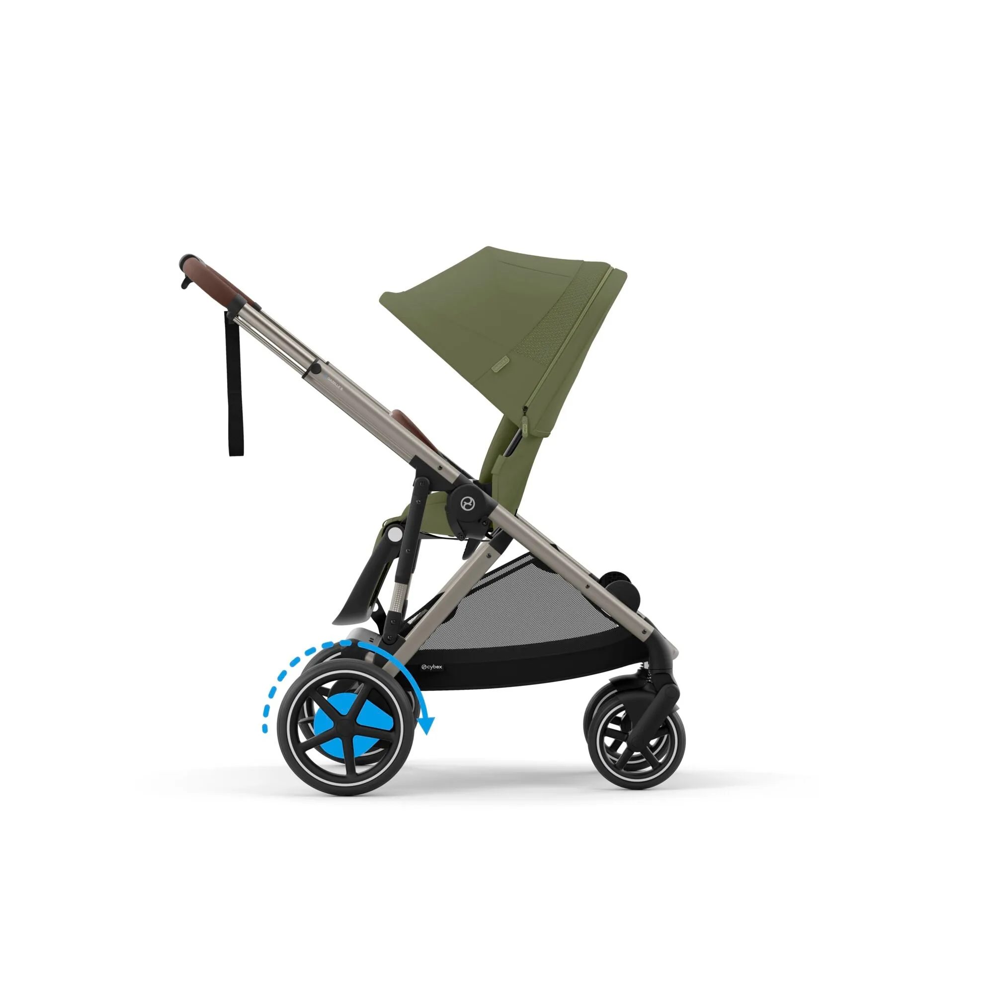 Cybex, e-Gazelle S 11 Piece Cloud T i-Size Bundle, Moss Green