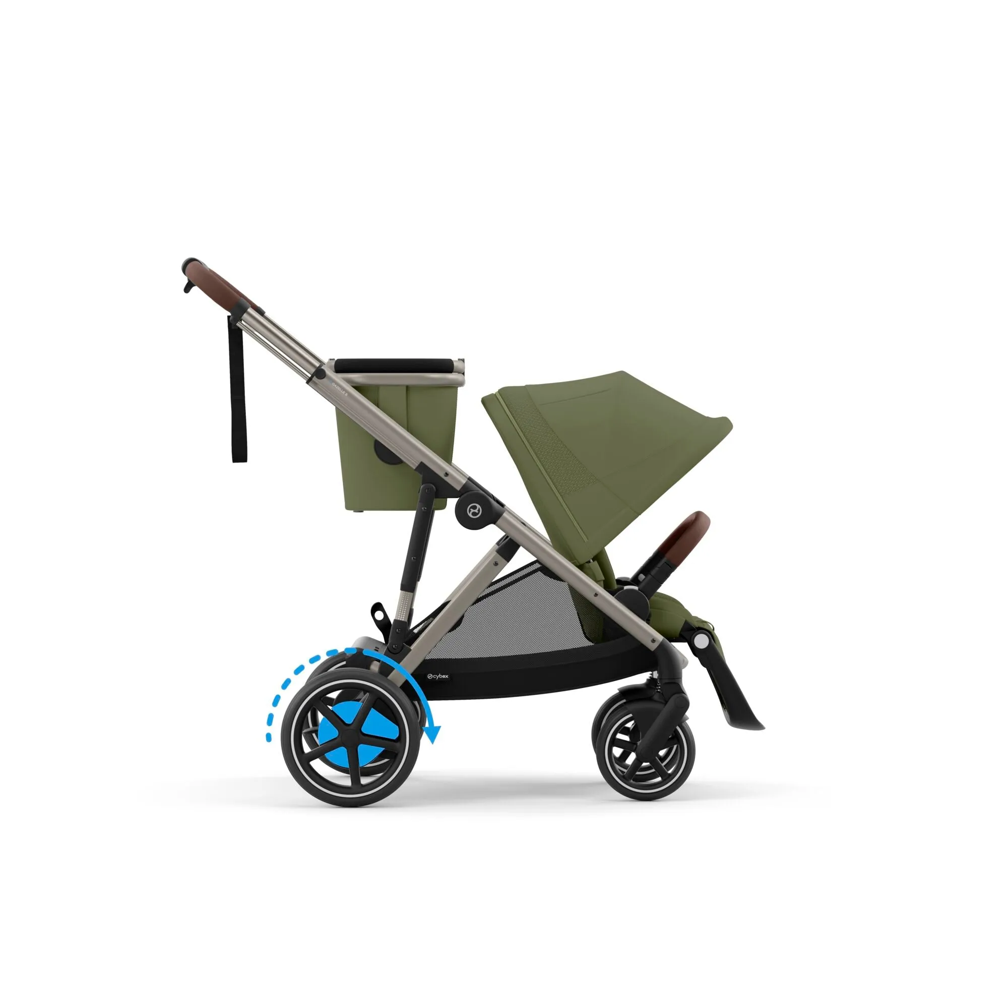 Cybex, e-Gazelle S 11 Piece Cloud T i-Size Bundle, Moss Green