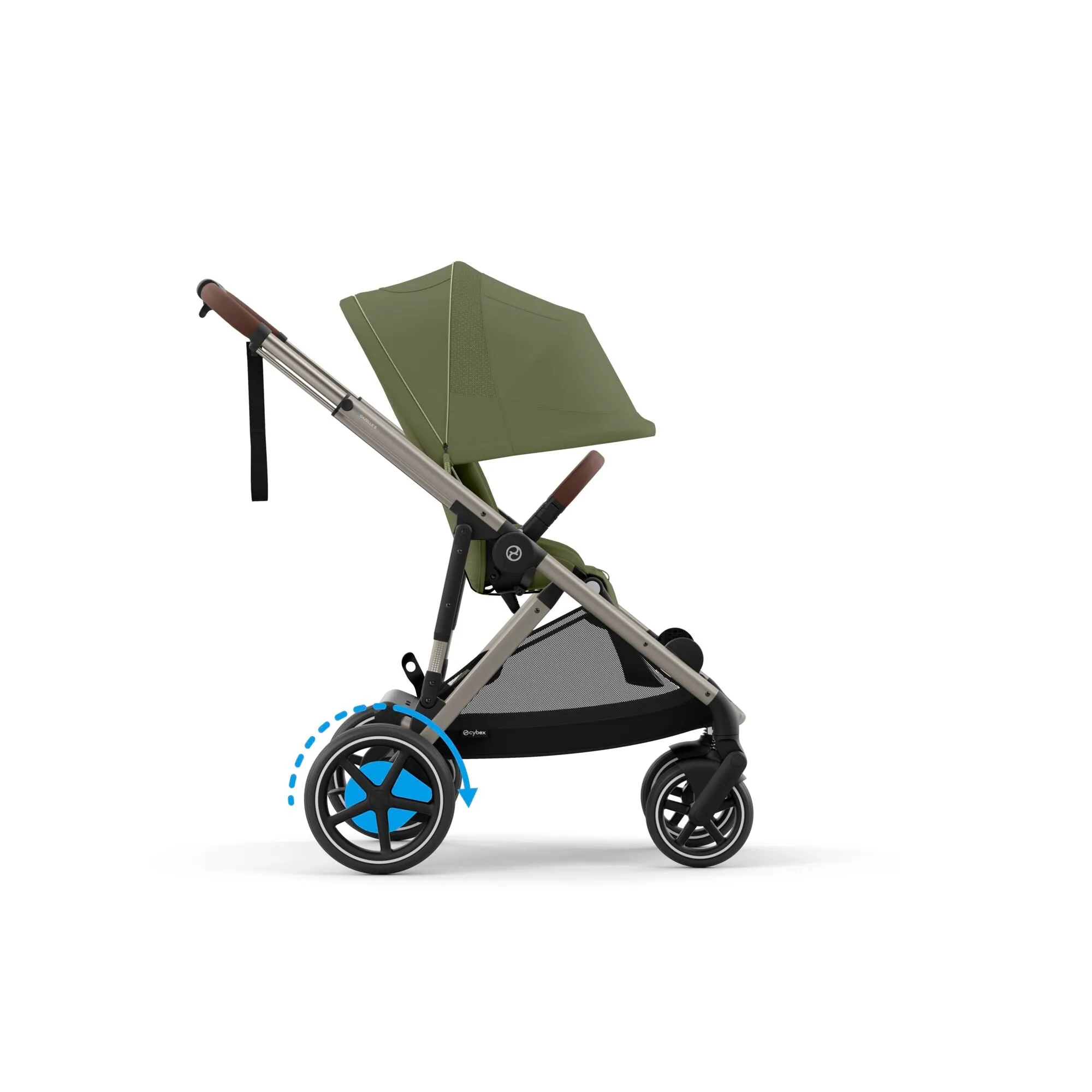 Cybex, e-Gazelle S 11 Piece Cloud T i-Size Bundle, Moss Green