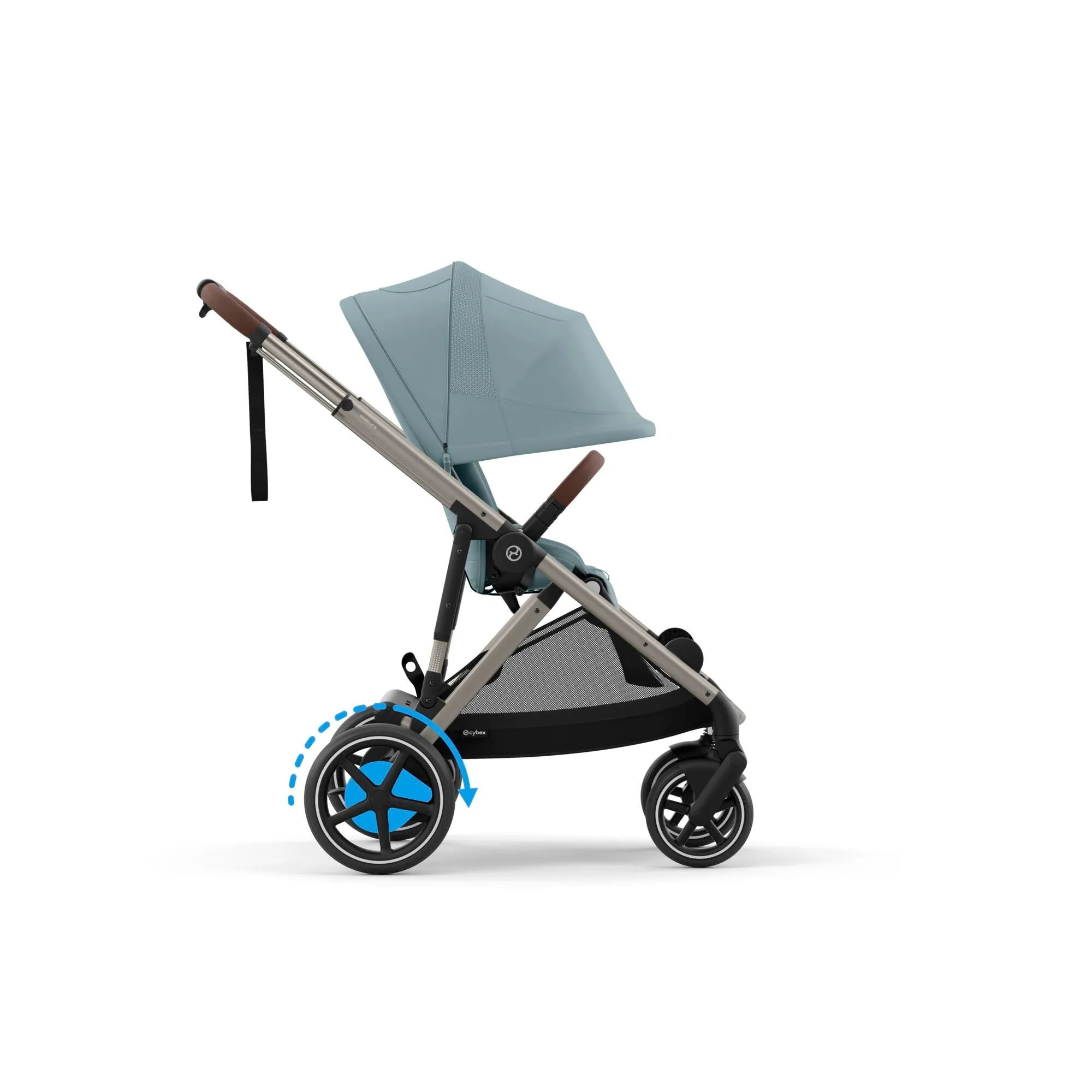 Cybex, e-Gazelle S 11 Piece Cloud T i-Size Bundle, Stormy Blue