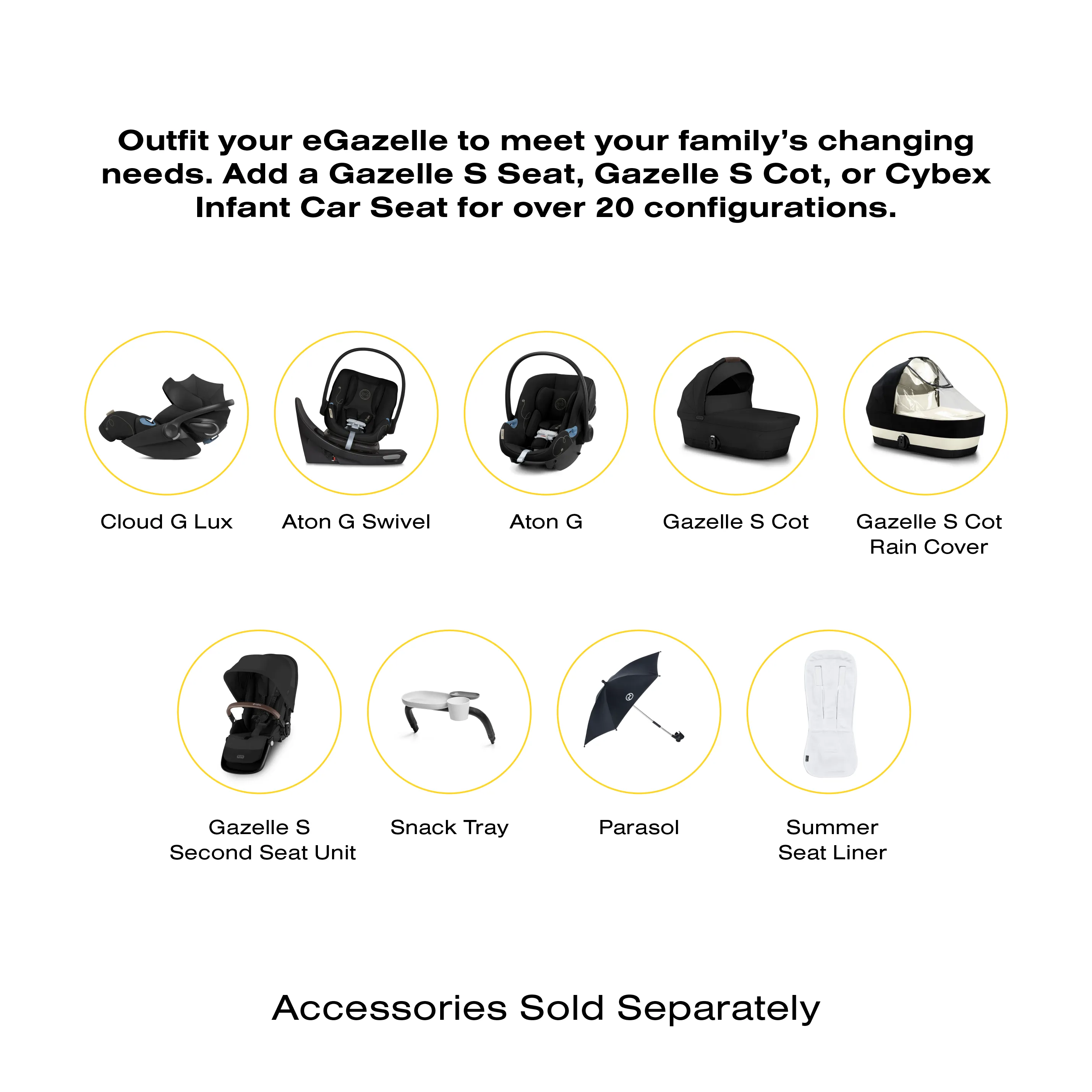 Cybex e-Gazelle S Electronic Assist Stroller