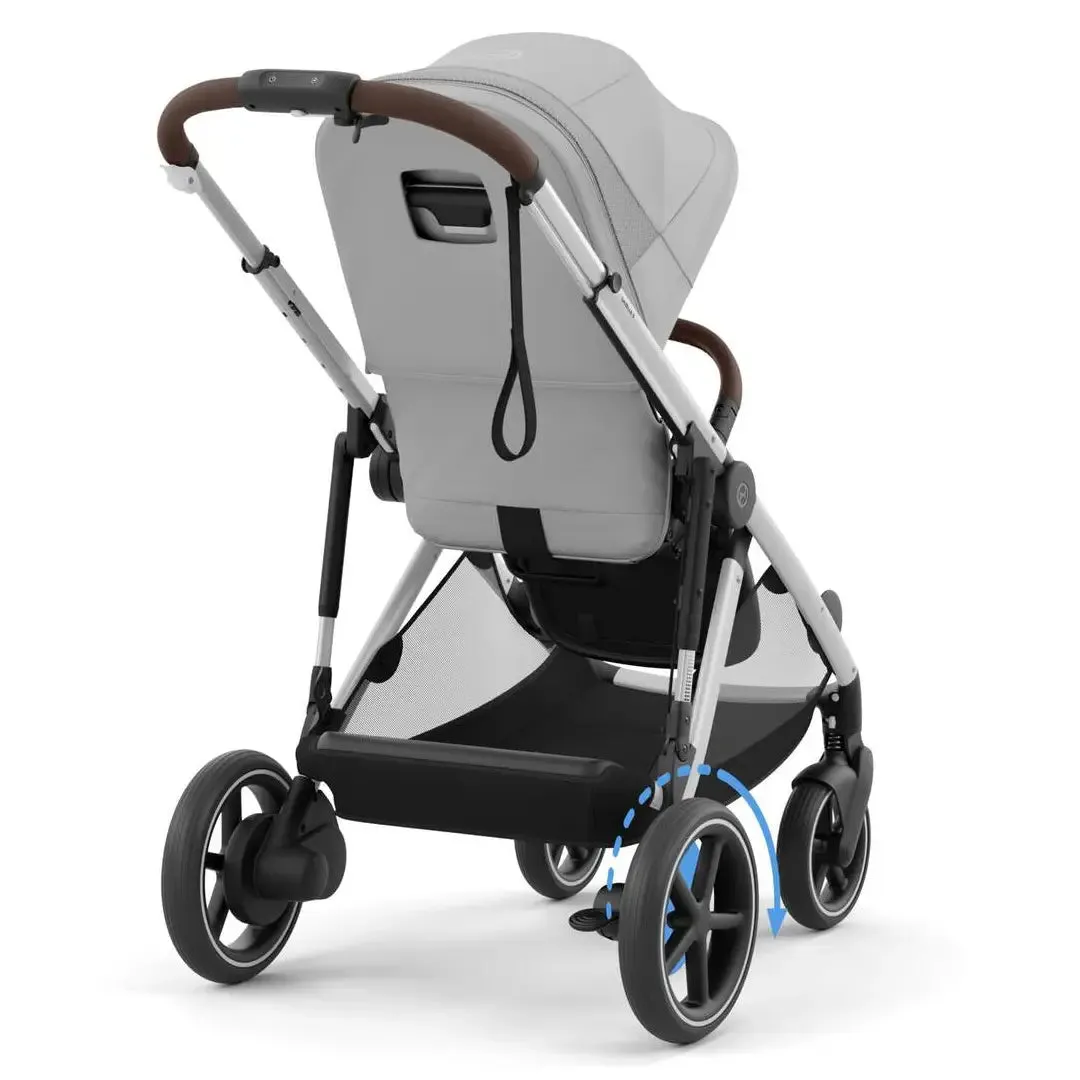 Cybex e-Gazelle S - Silver Frame - Stone Grey