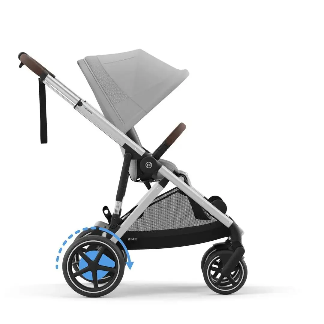 Cybex e-Gazelle S - Silver Frame - Stone Grey