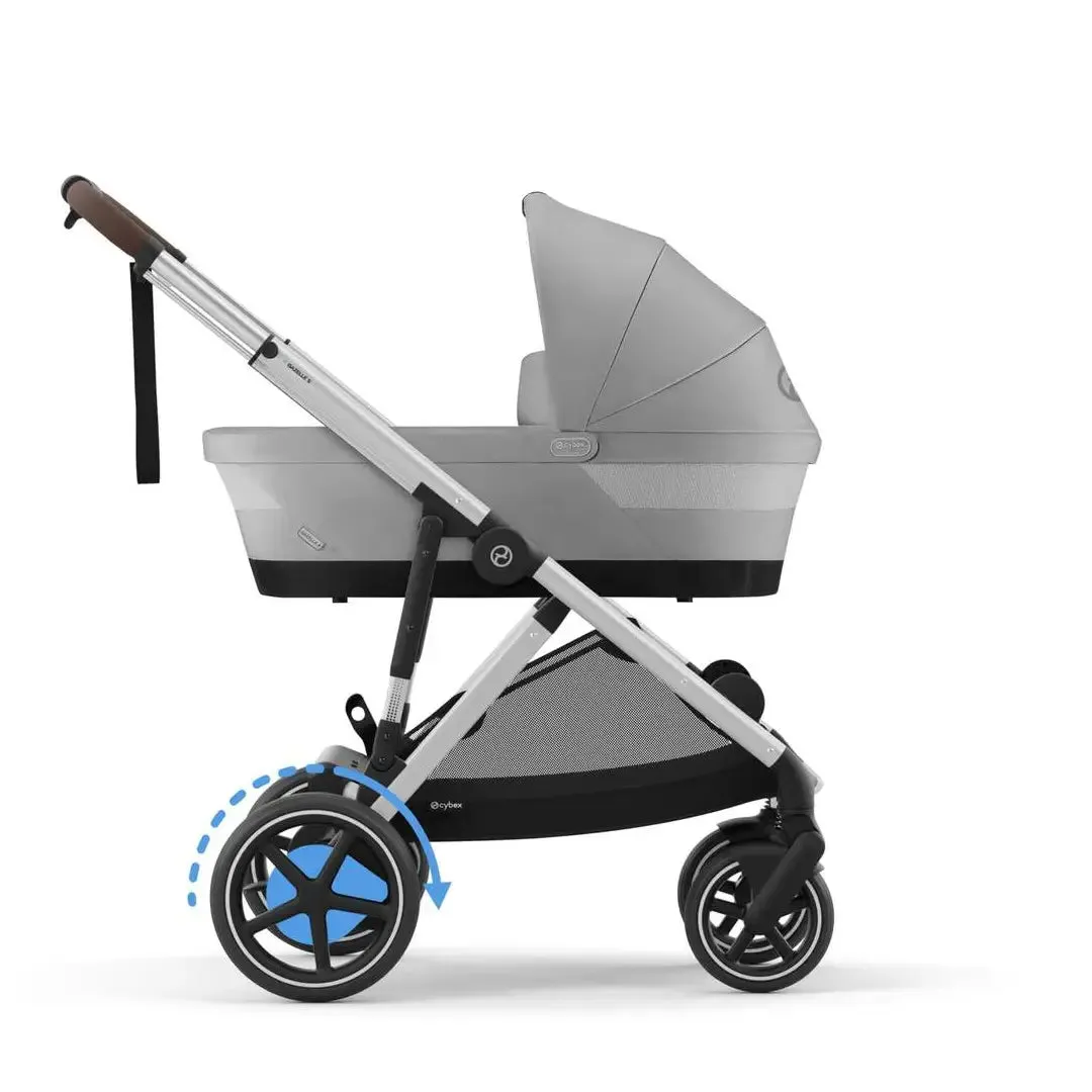 Cybex e-Gazelle S - Silver Frame - Stone Grey
