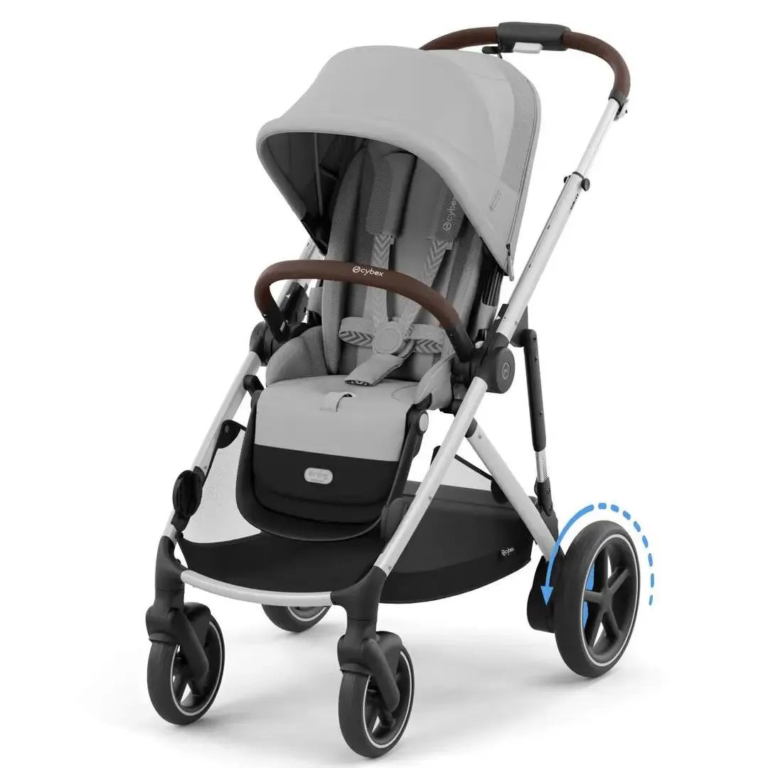Cybex e-Gazelle S - Silver Frame - Stone Grey