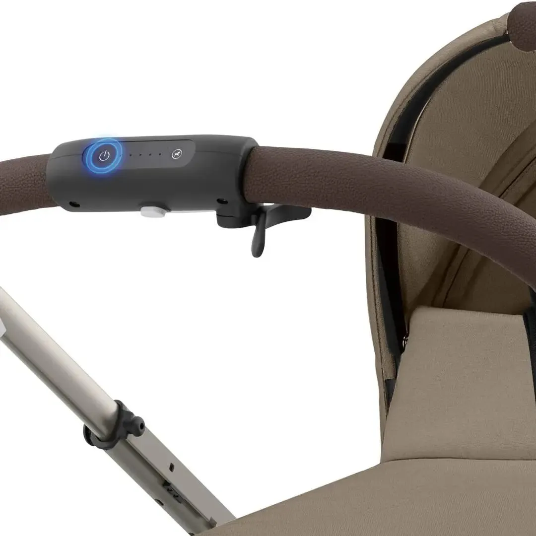 Cybex e-Gazelle S - Taupe Frame - Almond Beige