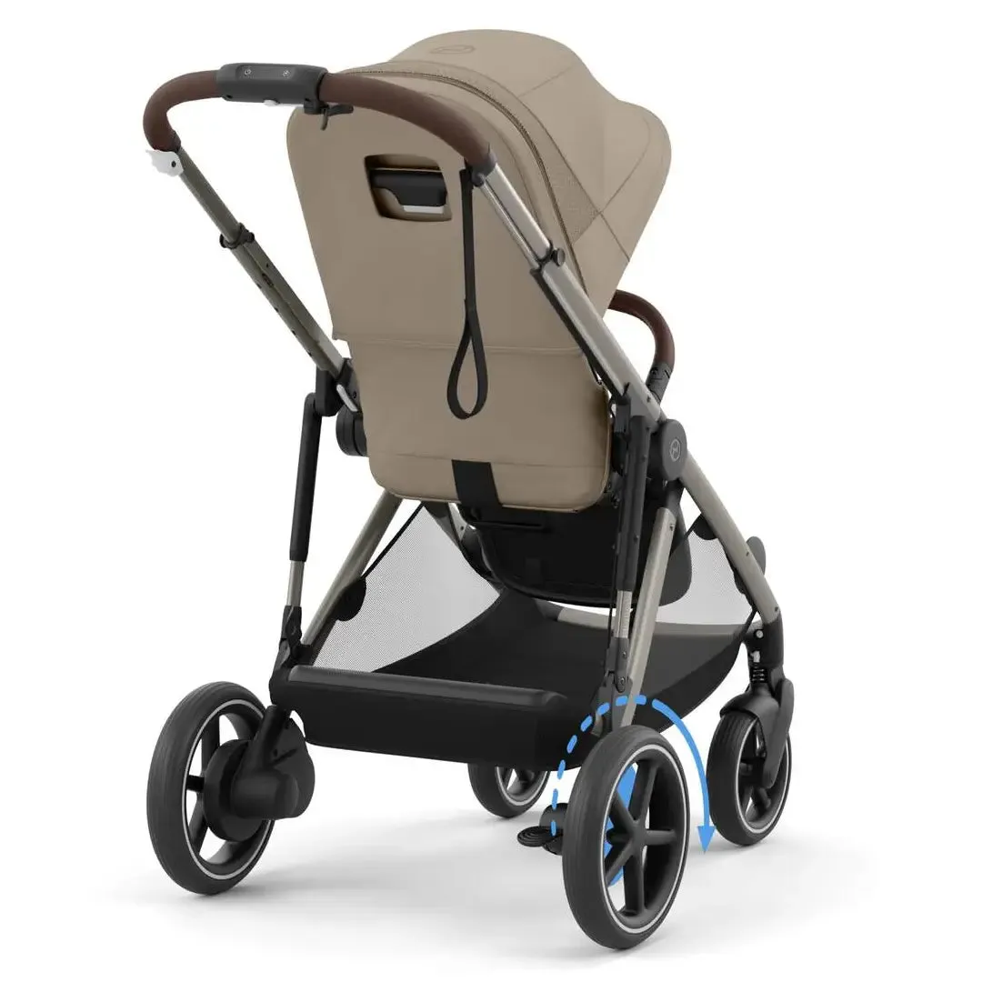 Cybex e-Gazelle S - Taupe Frame - Almond Beige