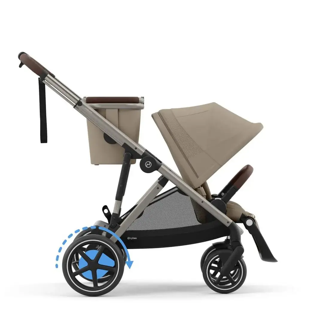 Cybex e-Gazelle S - Taupe Frame - Almond Beige