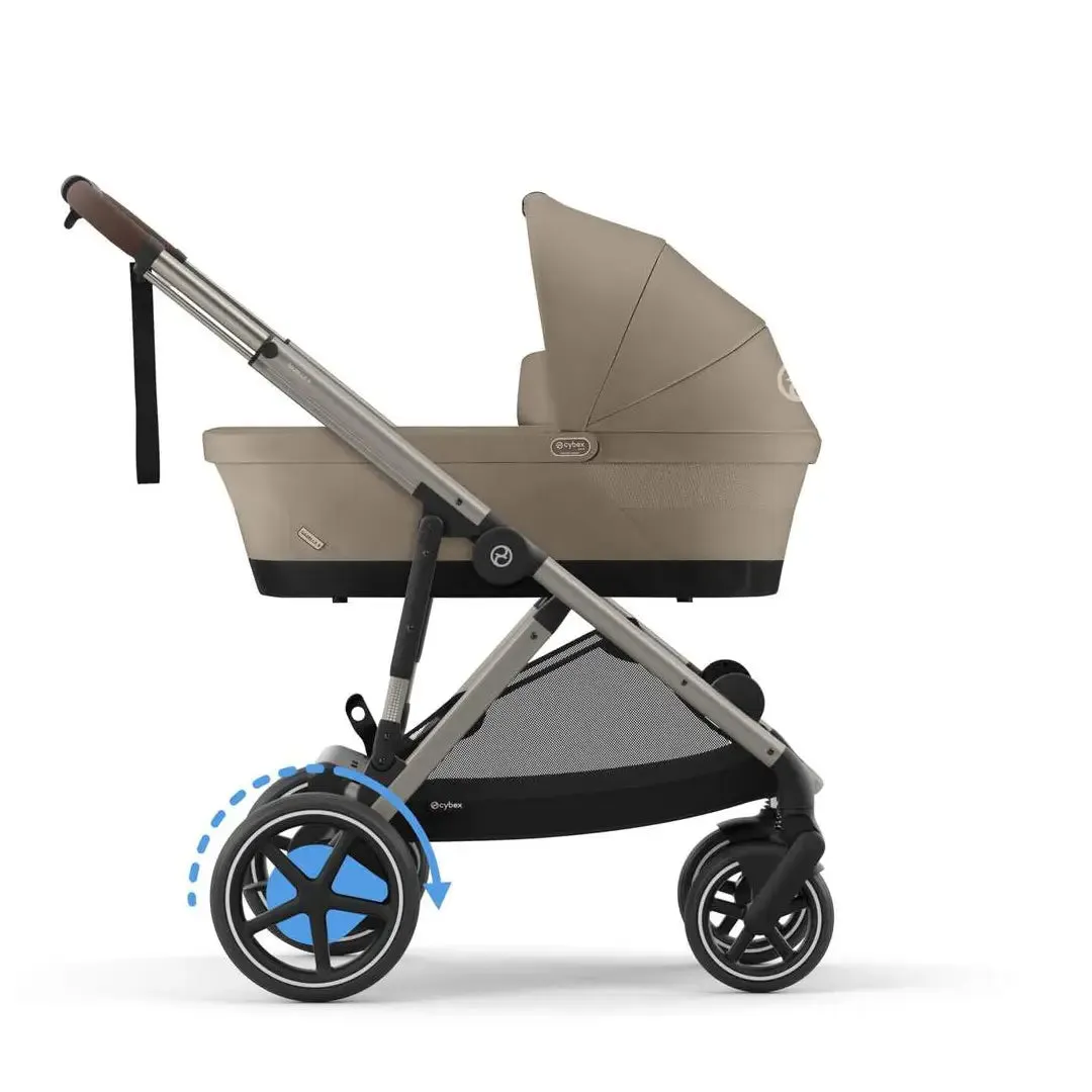 Cybex e-Gazelle S - Taupe Frame - Almond Beige