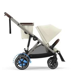 Cybex e-Gazelle S - Taupe Frame - Seashell Beige
