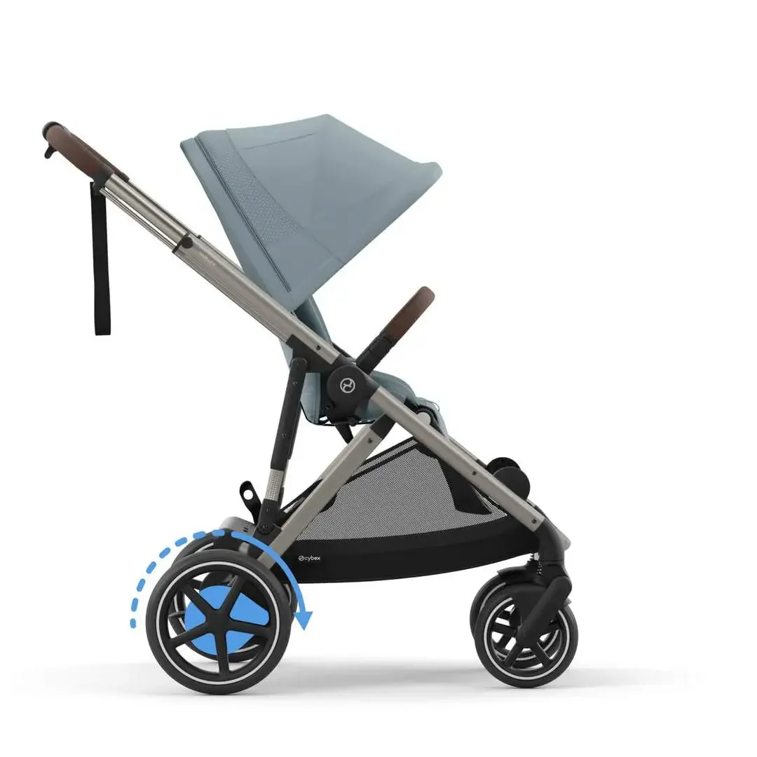 Cybex e-Gazelle S - Taupe Frame - Stormy Blue