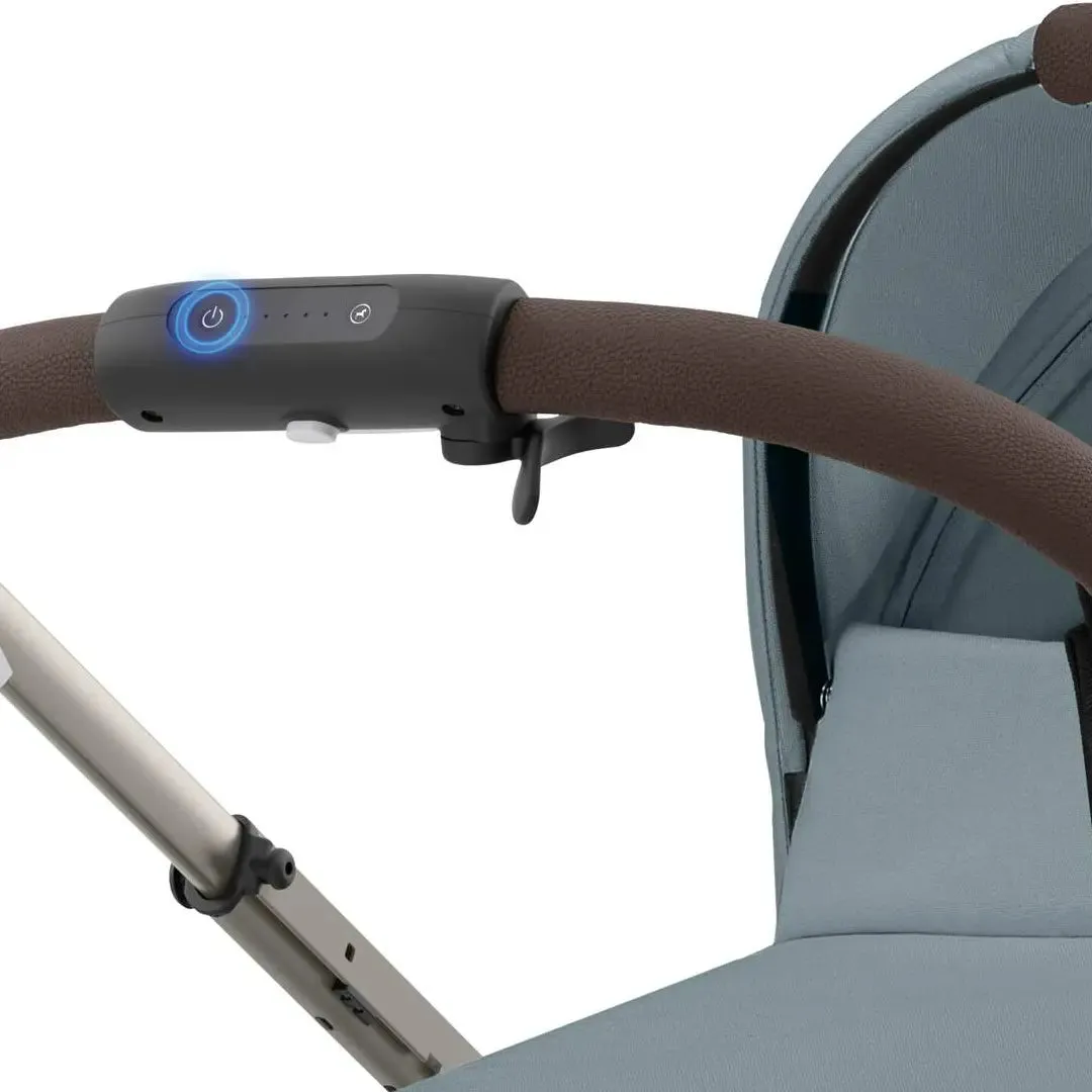 Cybex e-Gazelle S - Taupe Frame - Stormy Blue
