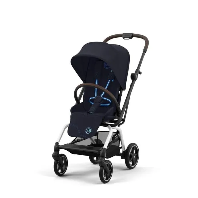 Cybex EEZY S Twist 2 Pushchair - Silver/Dark Blue