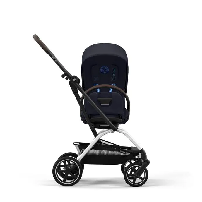 Cybex EEZY S Twist 2 Pushchair - Silver/Dark Blue