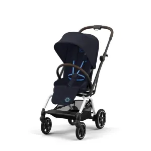 Cybex EEZY S Twist 2 Pushchair - Silver/Dark Blue
