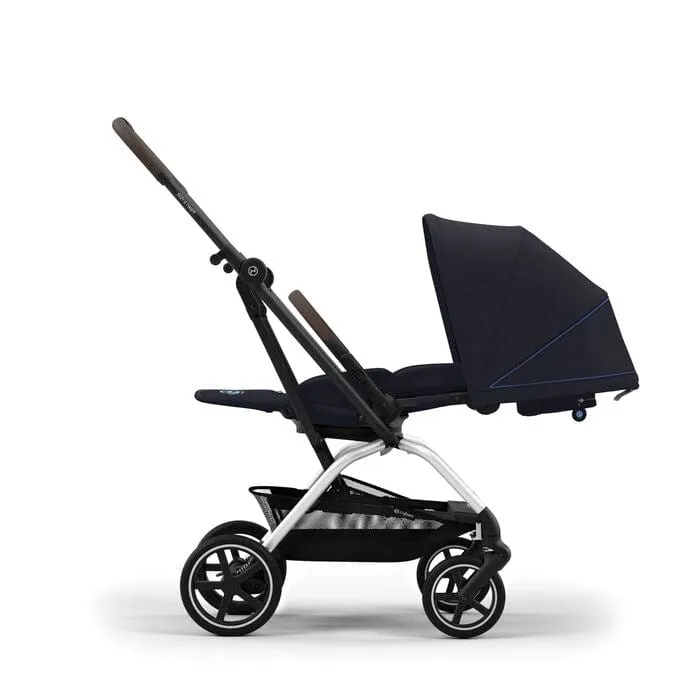 Cybex EEZY S Twist 2 Pushchair - Silver/Dark Blue