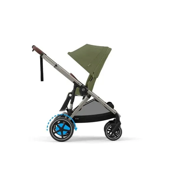 Cybex eGazelle S, Cloud G Travel System - Taupe / Moss Green