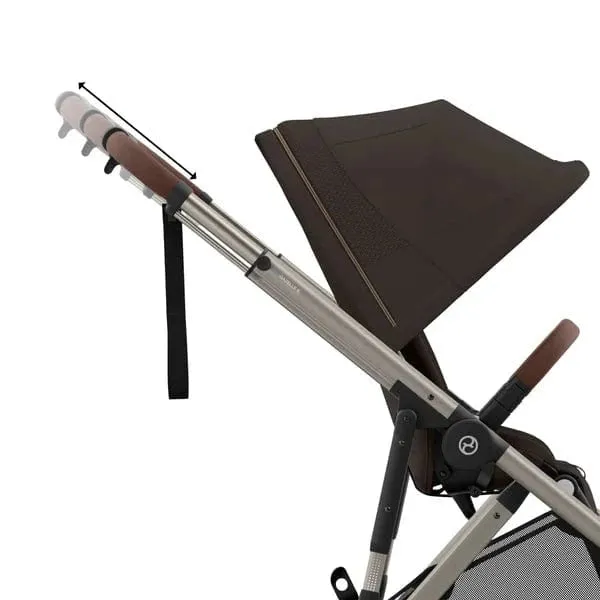 Cybex eGazelle S, Cloud T Travel System - Taupe / Chocolate Brown