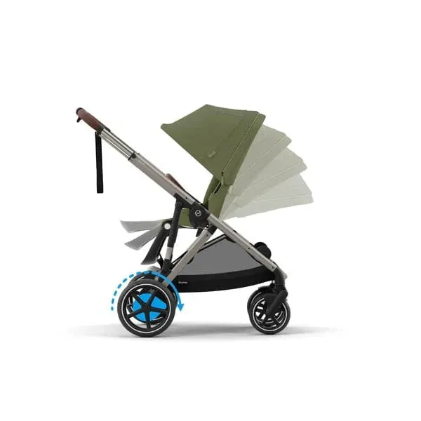 Cybex eGazelle S, Cloud T Travel System - Taupe / Moss Green