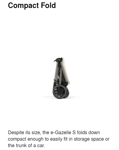 Cybex eGazelle S Stroller