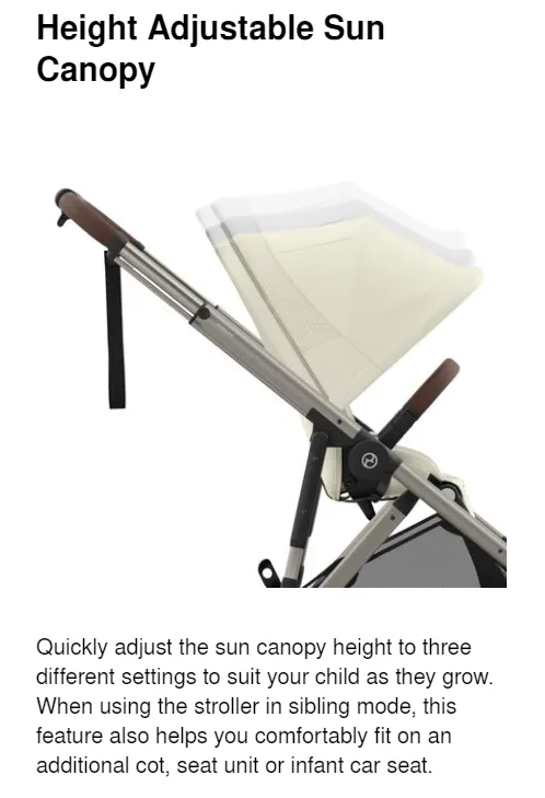 Cybex eGazelle S Stroller