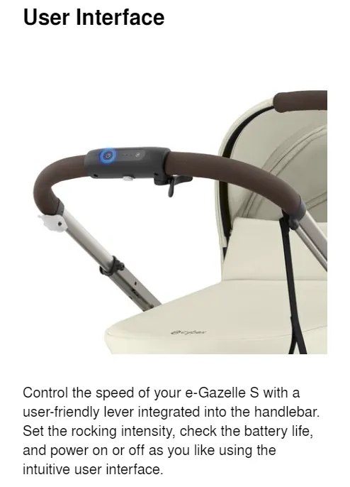 Cybex eGazelle S Stroller
