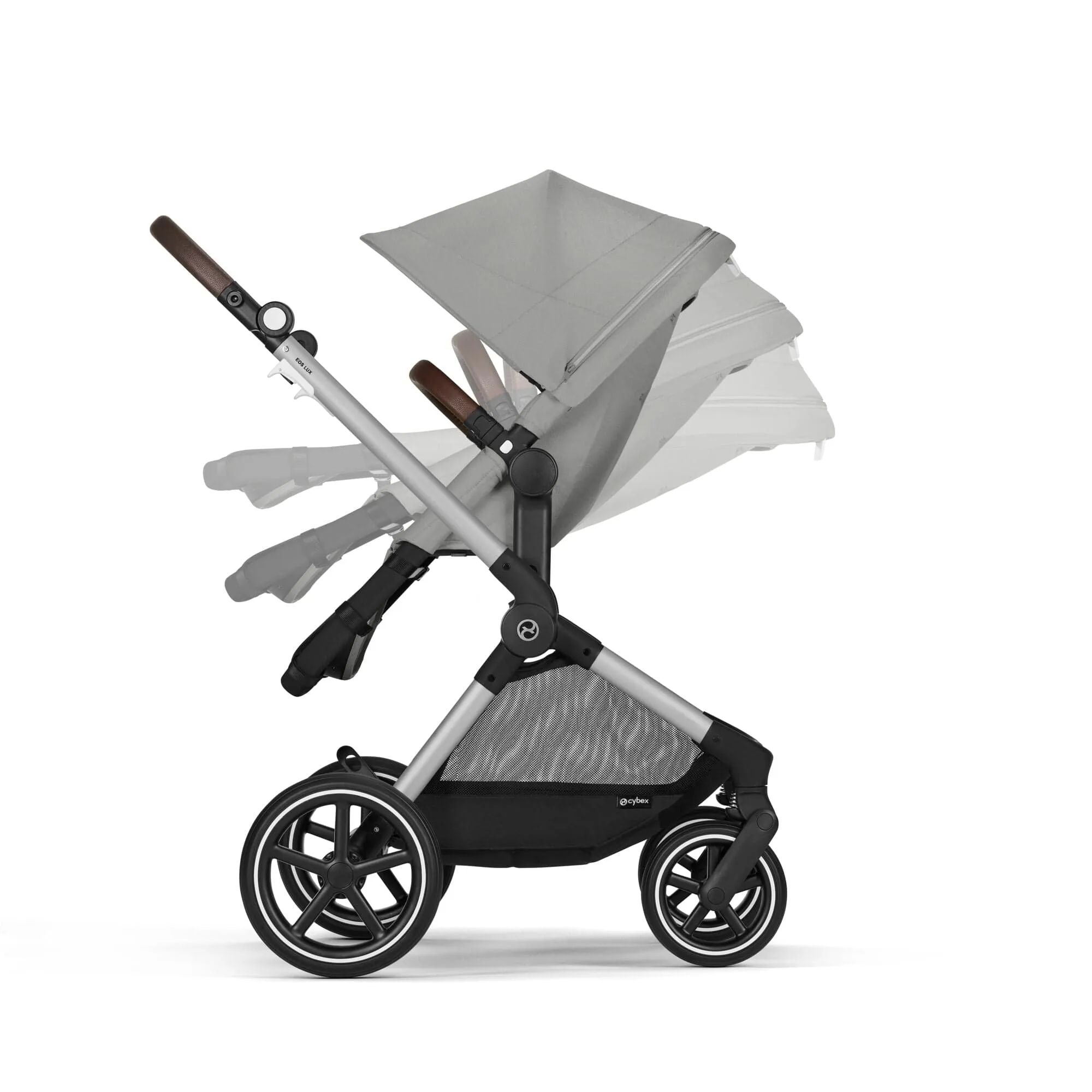 Cybex Eos Lux Comfort 9 Piece Bundle - Stone Grey