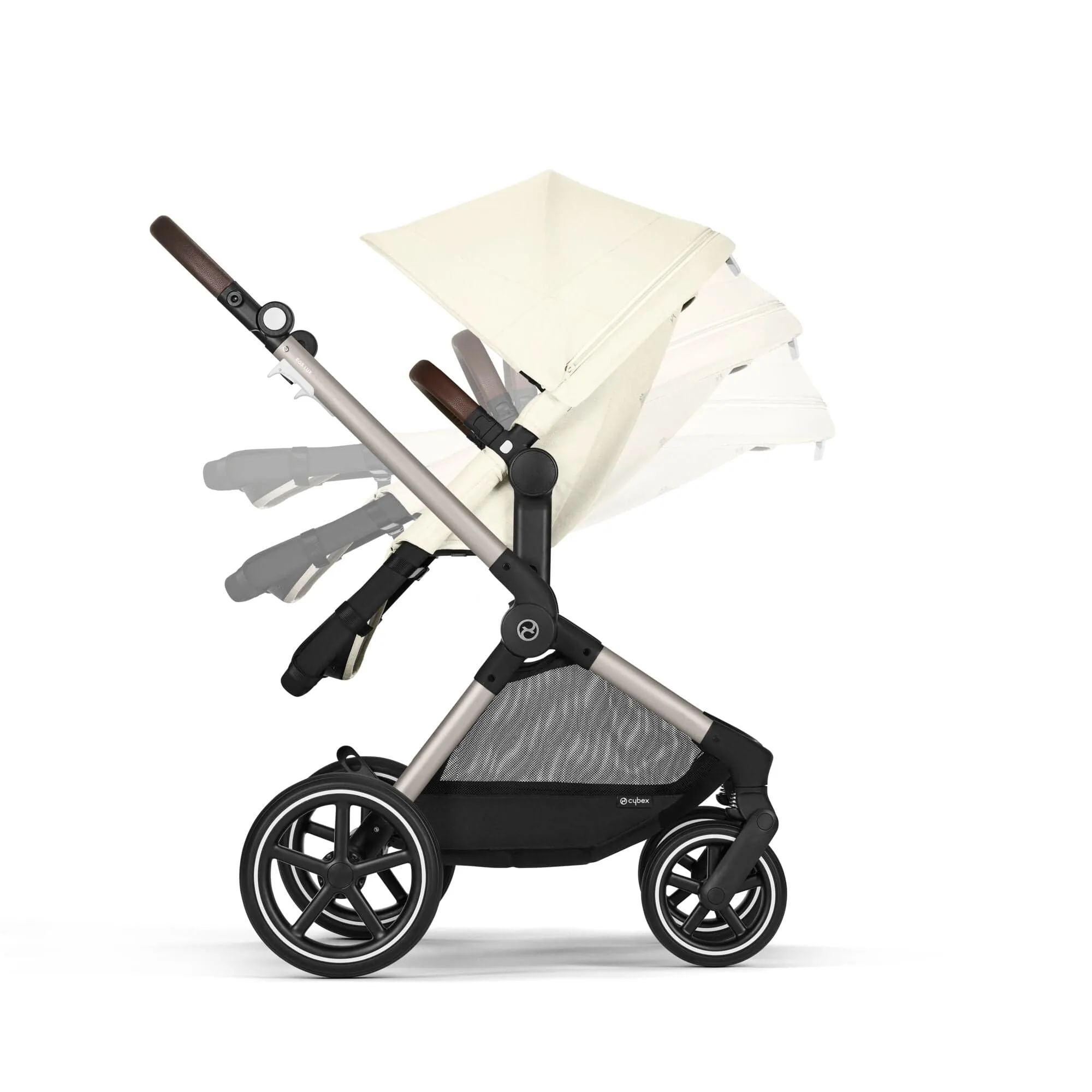 Cybex Eos Lux Luxury 9 Piece Bundle - Seashell Beige