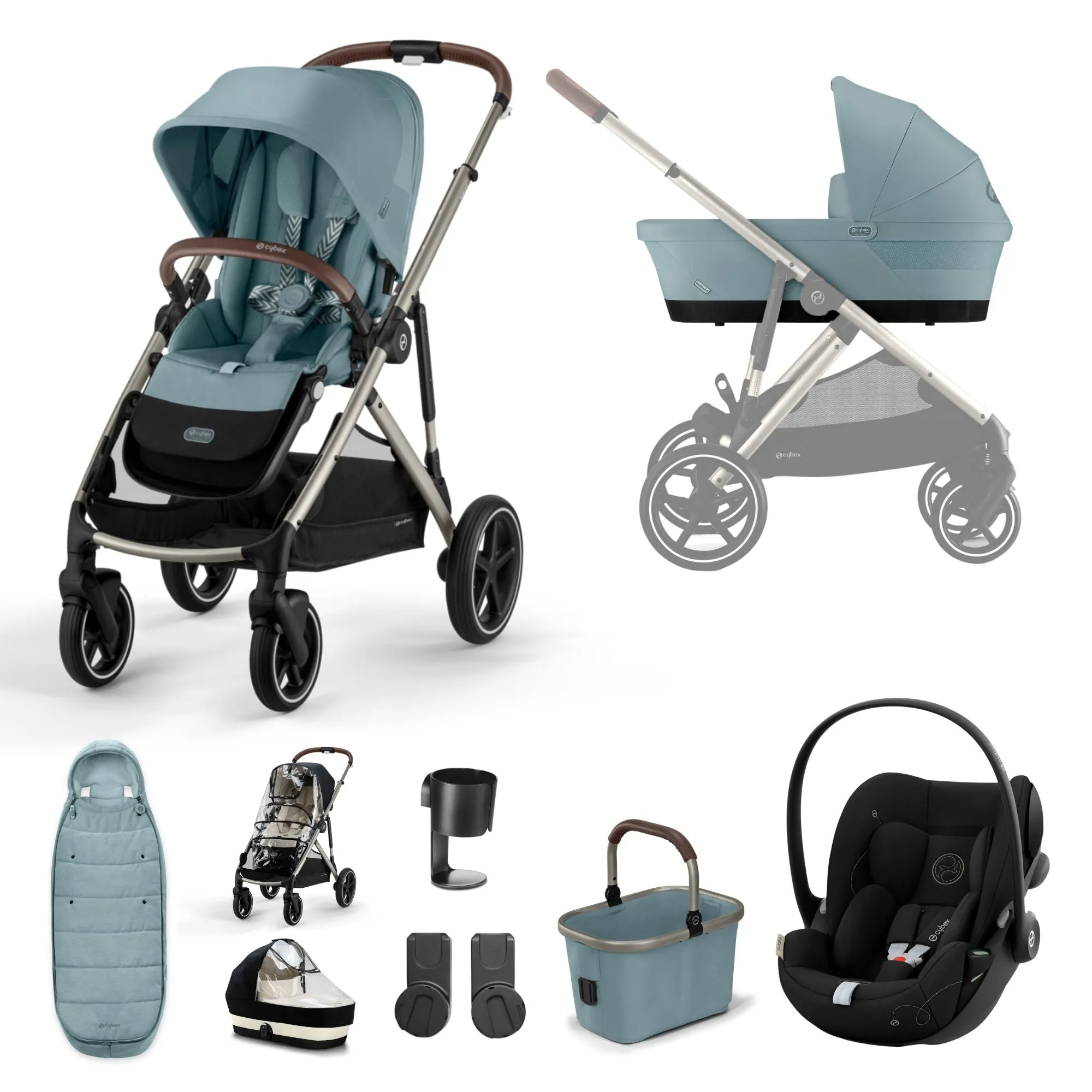 Cybex, Gazelle S 11 Piece Cloud G i-Size Bundle